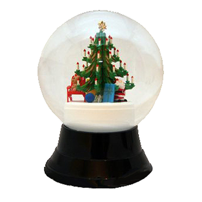 The Holiday Aisle® Perzy Christmas Tree Snow Globe Wayfair